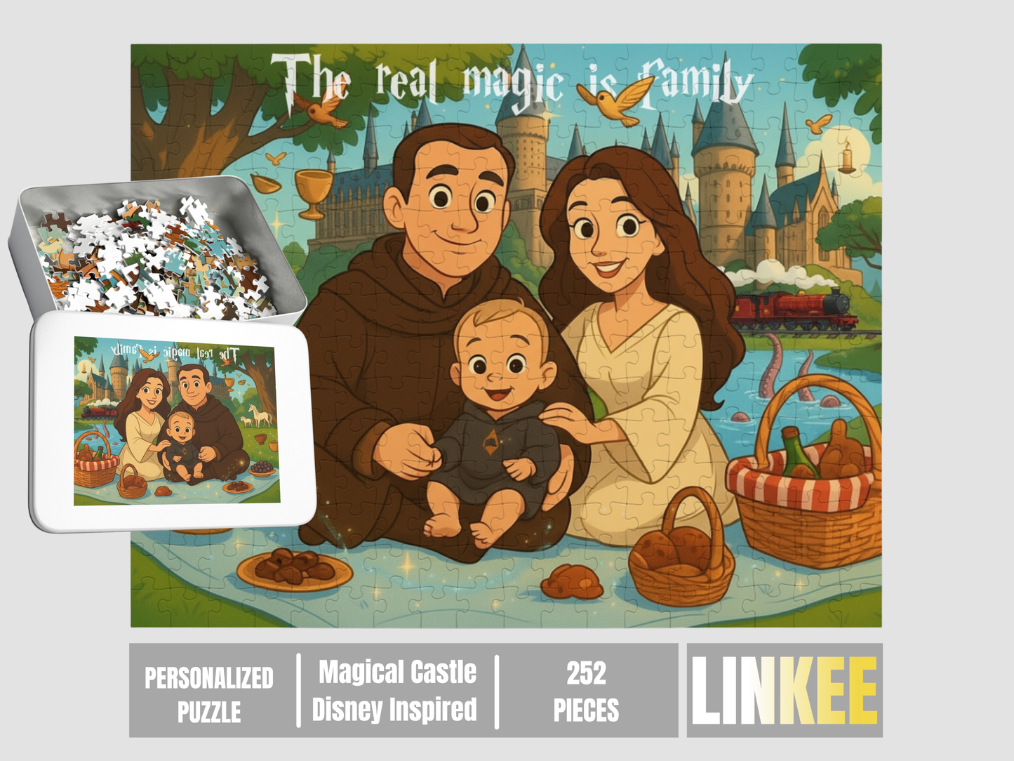 Your Custom-Themed Family Puzzle