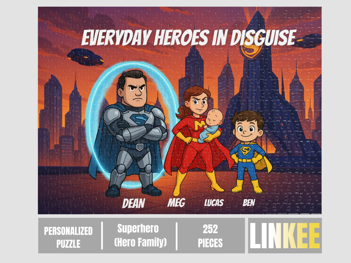 Your Custom-Themed Family Puzzle