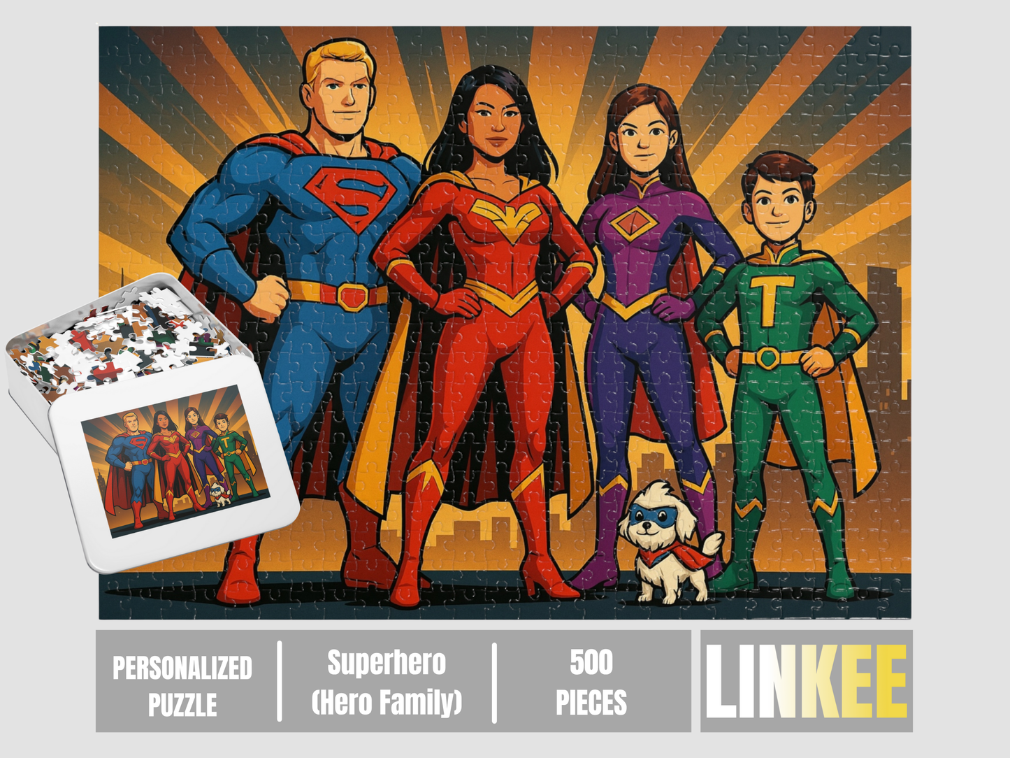 Your Custom-Themed Family Puzzle