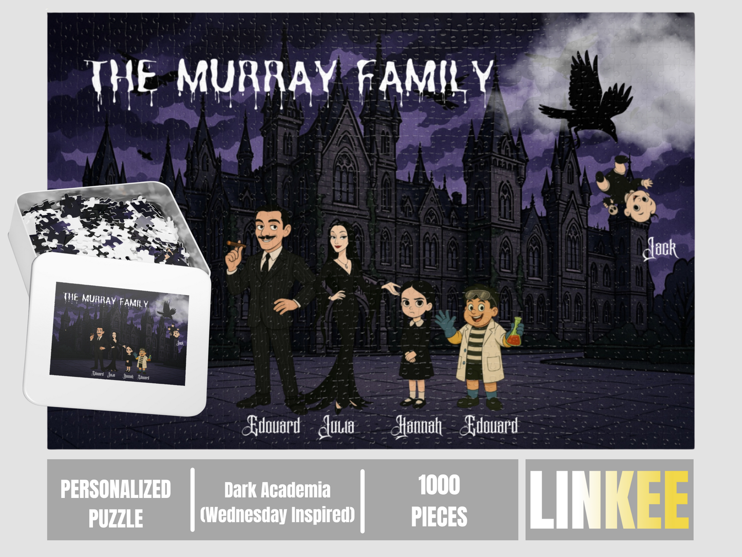 Your Custom-Themed Family Puzzle