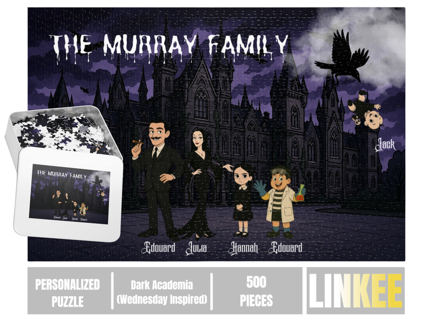 Your Custom-Themed Family Puzzle