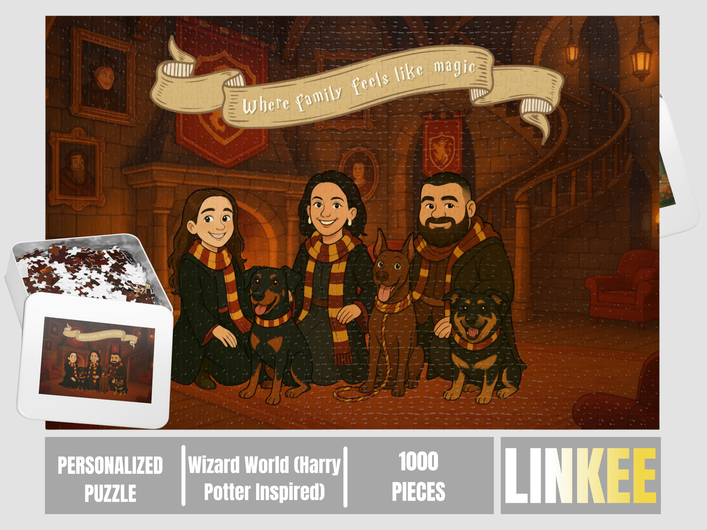 Your Custom-Themed Family Puzzle