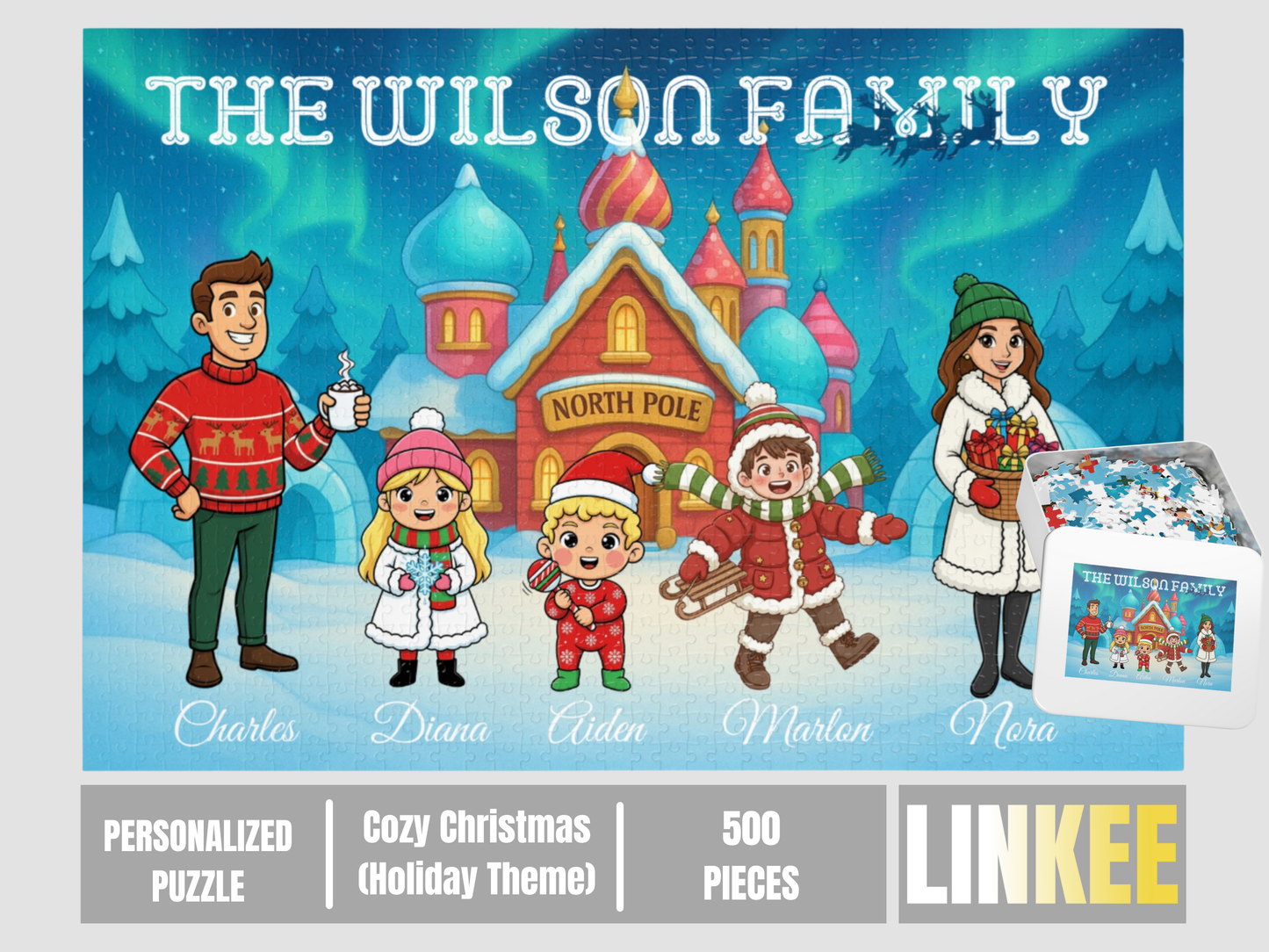 Your Custom-Themed Family Puzzle