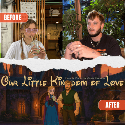 Your Custom Themed Family Puzzle – Couple & Love Story Edition