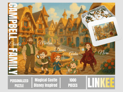 Personalized Family Art Puzzle – Premium Keepsake Edition