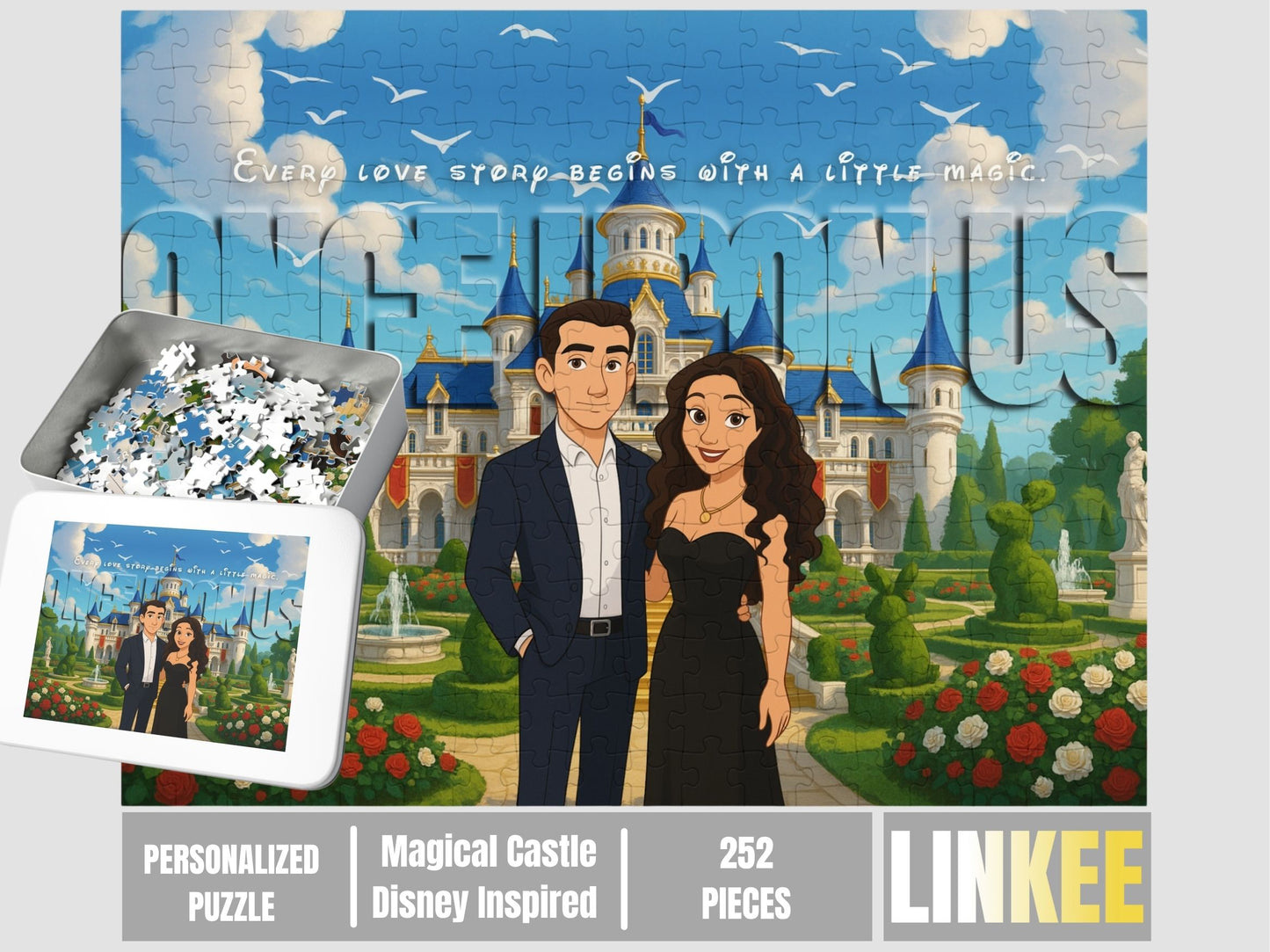 Personalized Family Art Puzzle – Premium Keepsake Edition