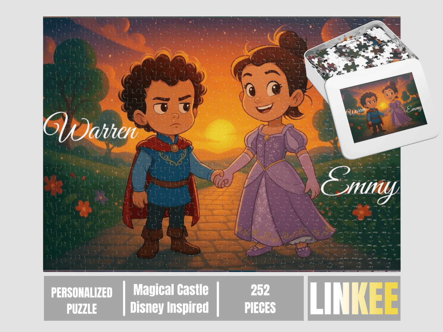 Your Custom Themed Family Puzzle – Couple & Love Story Edition