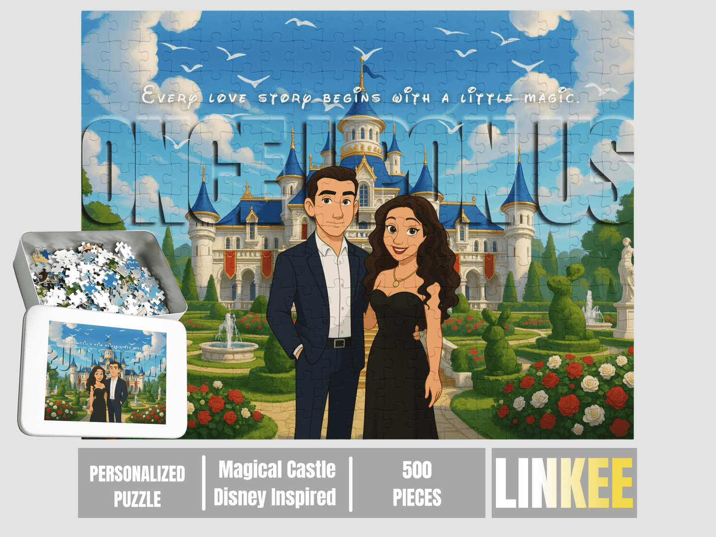 Your Custom Themed Family Puzzle – Couple & Love Story Edition