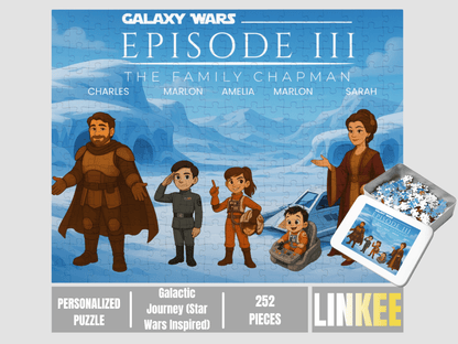 Personalized Family Art Puzzle – Premium Keepsake Edition