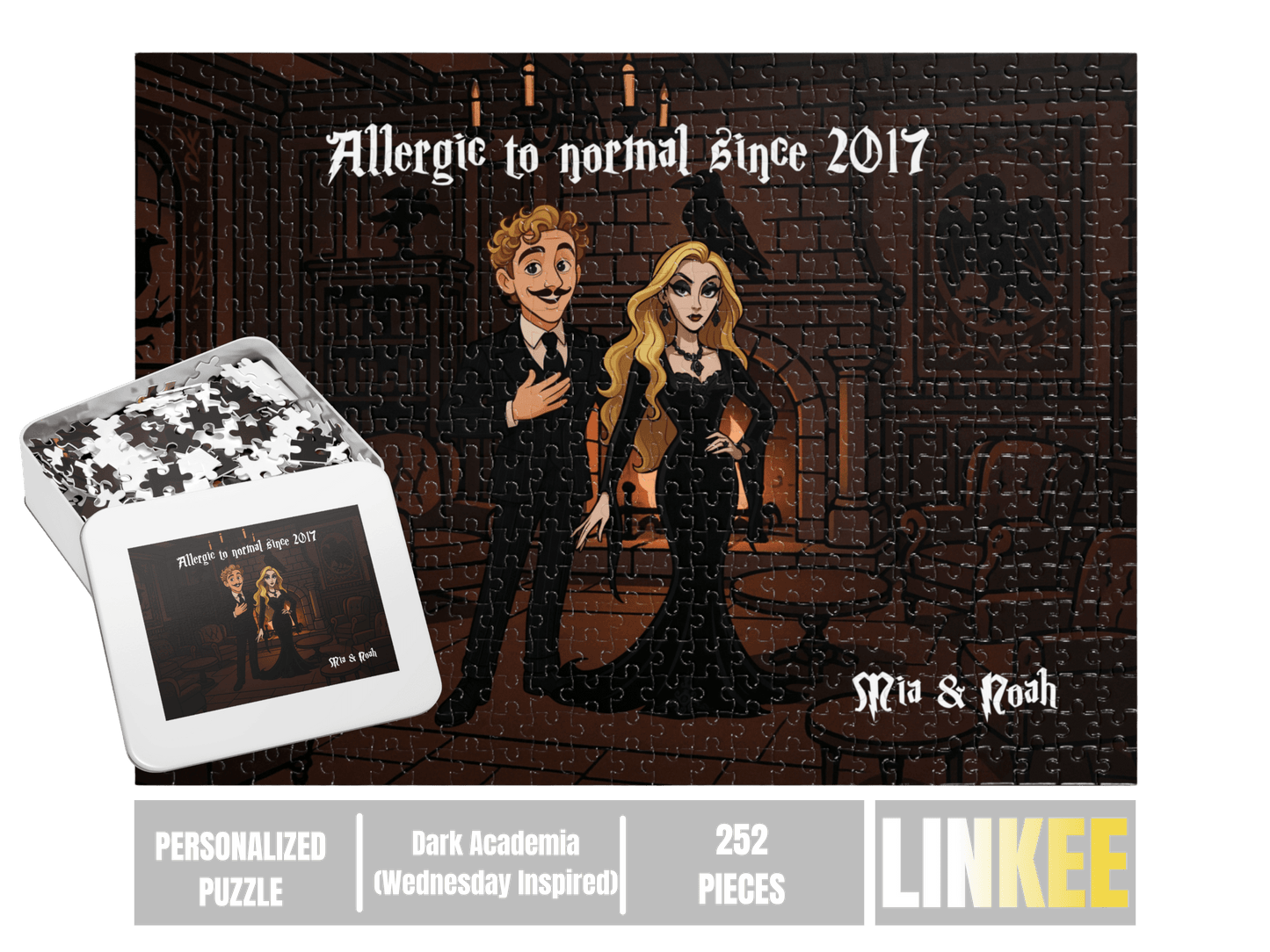 Personalized Family Art Puzzle – Premium Keepsake Edition